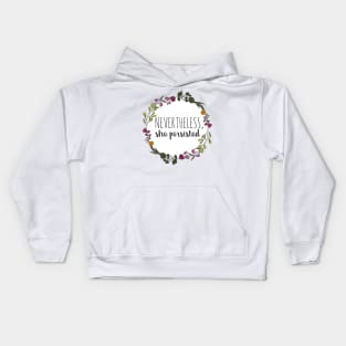 Nevertheless, She Persisted Kids Hoodie